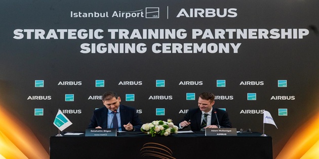 İGA İstanbul Havalimanı ve Airbus Eğitim Ortağı Oldu